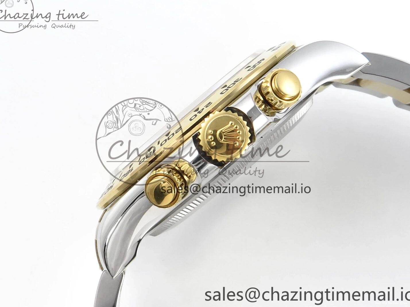 Best AAA Replica Sites Daytona SS YG 126503 on Dial FastDry Edition 736 Best Braclet YG Black 1:1 SH APSF 1228